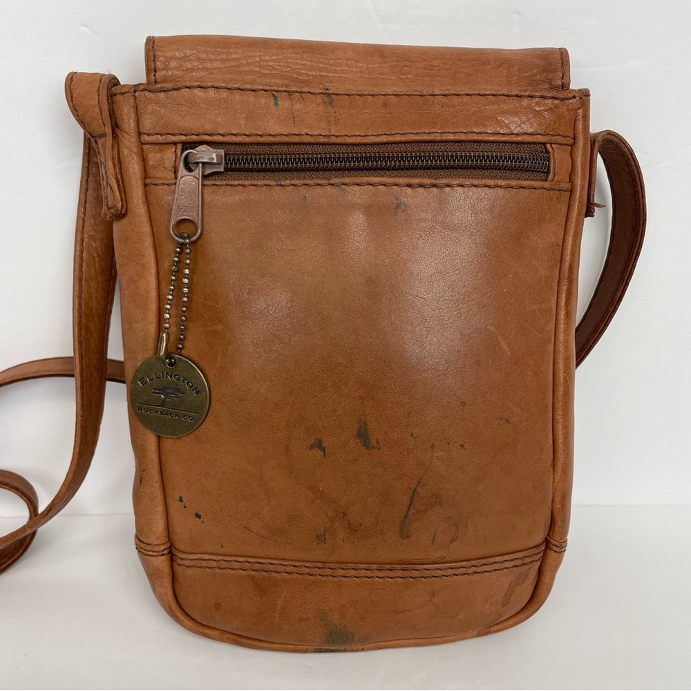 Ellington Rucksack Company Leather Crossbody Bag Gem